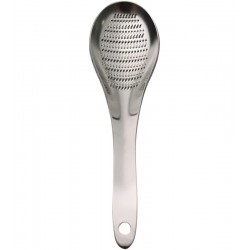 Colher 17cm Aço Inox Ralador Para Gengibre